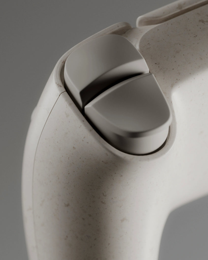 Sawdust Bio Composite Light Recycled Plastic PBR Texture - Example Scene Visualization | Superellipse