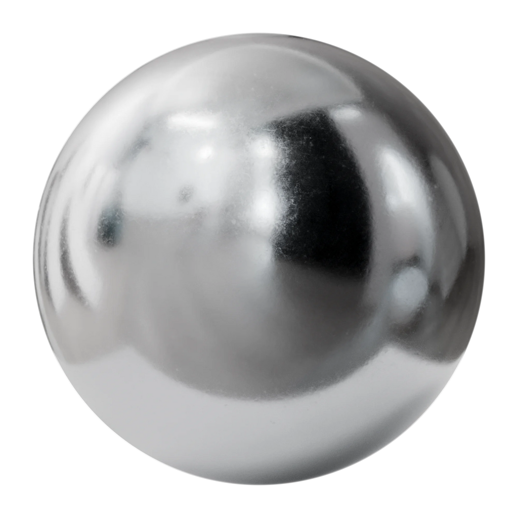 Polished As Cast Aluminium Metal PBR Texture - Sphere Swatch Preview | Superellipse
