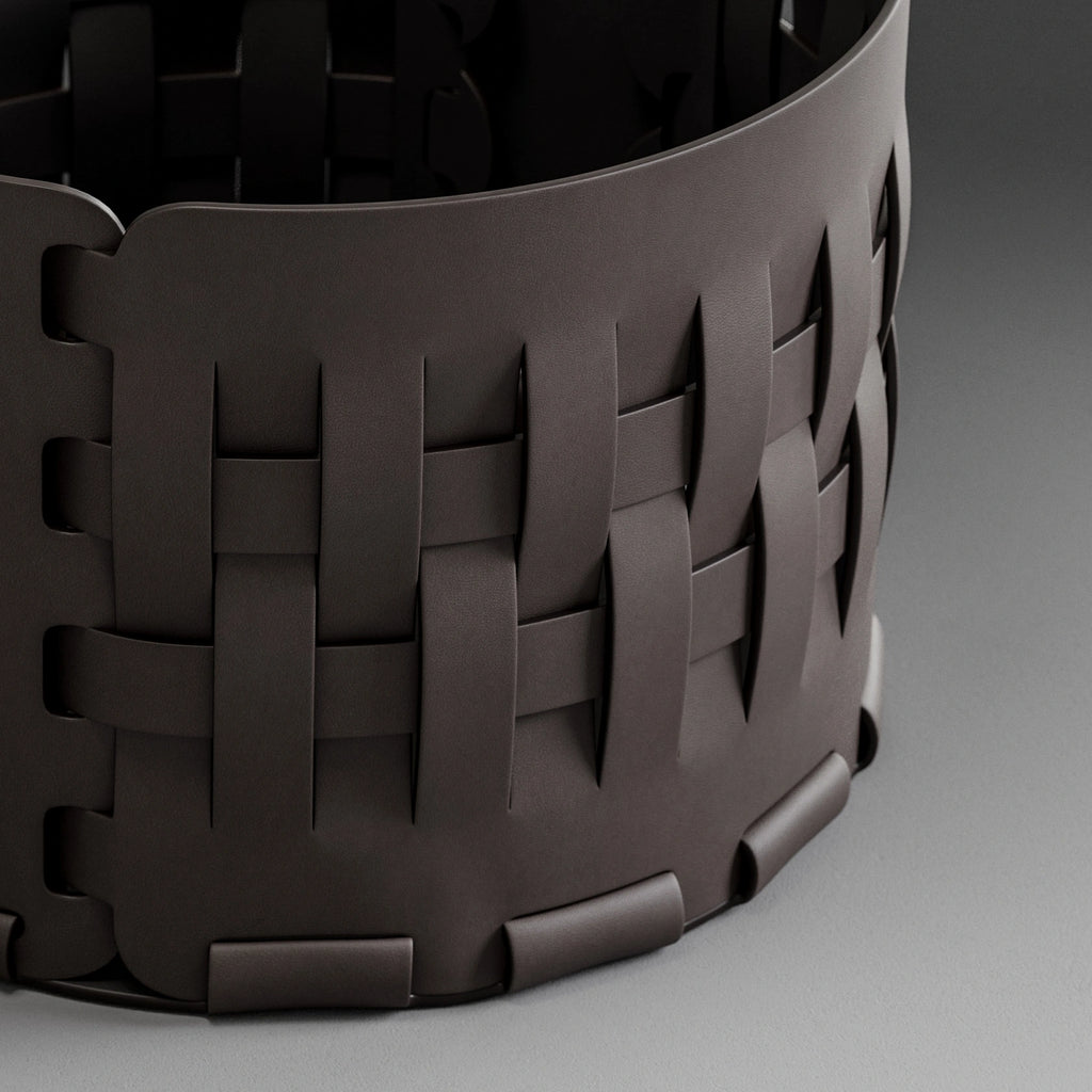 Semi Aniline Top Grain Leather Antique Brown PBR Texture - Example Scene Visualization | Superellipse