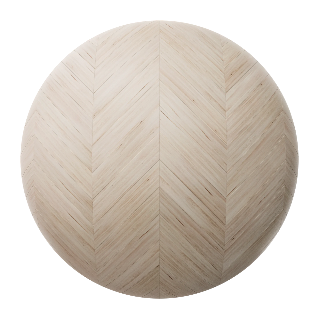 Douglas Fir Chevron Wood Floor PBR Texture - Sphere Swatch Preview | Superellipse