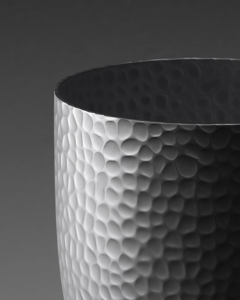 Hand Hammered Aluminium Metal PBR Texture - Example Scene Visualization | Superellipse