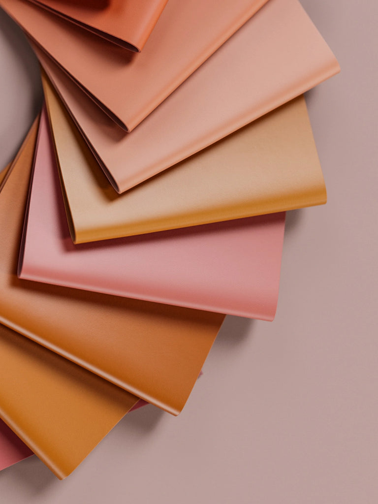 Faux Leather Fine Grain Cognac PBR Texture - Example Scene Visualization | Superellipse