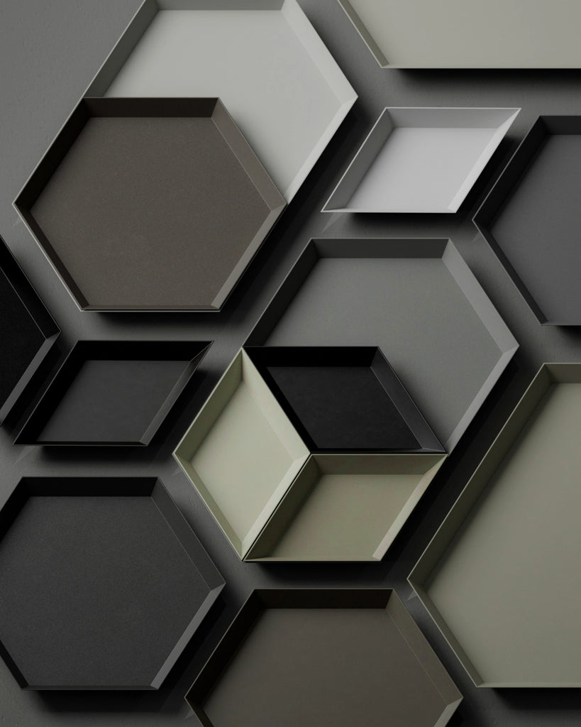 VDI 24 Molded Black Plastic PBR Texture - Example Scene Visualization | Superellipse