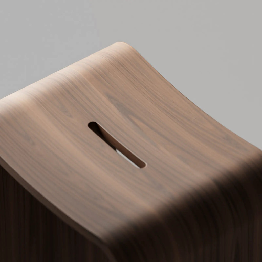 Walnut Cathedral Grain Wood Veneer PBR Texture - Example Scene Visualization | Superellipse