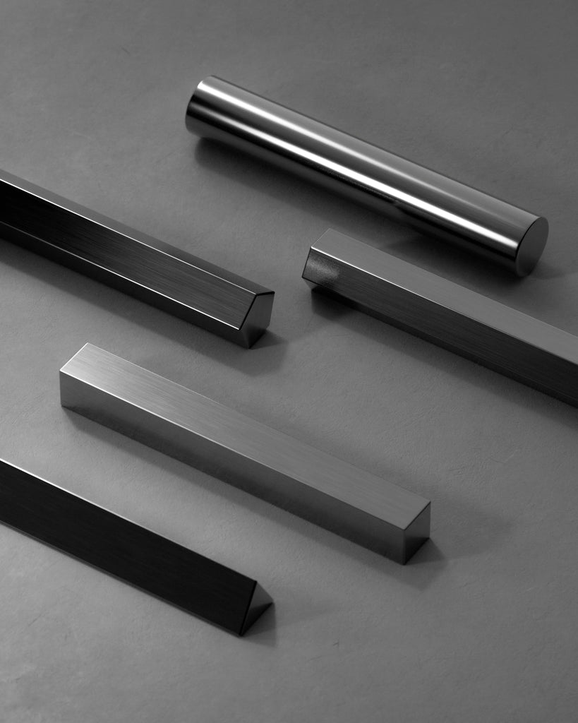 Fine Linear Brushed Steel Metal PBR Texture - Example Scene Visualization | Superellipse