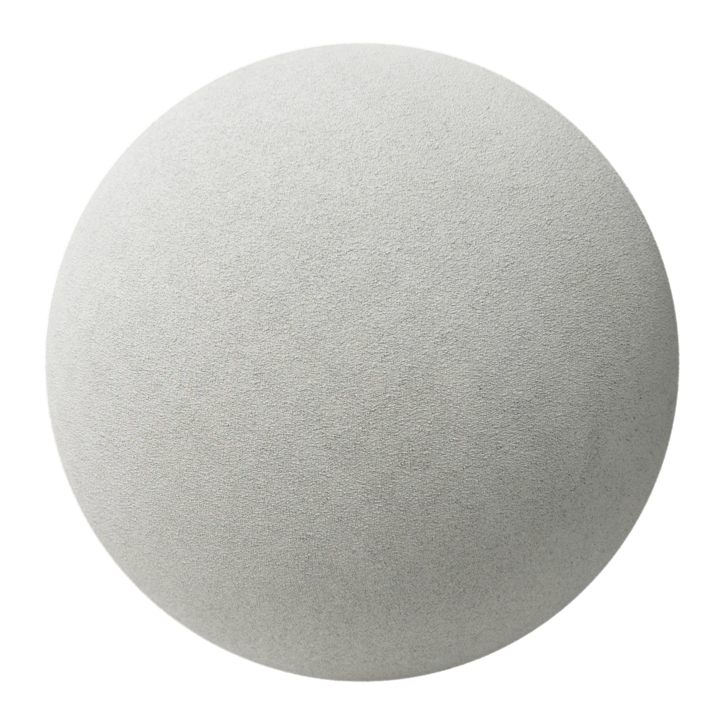Traditional Stucco Sand Finish PBR Texture - Sphere Swatch Preview | Superellipse