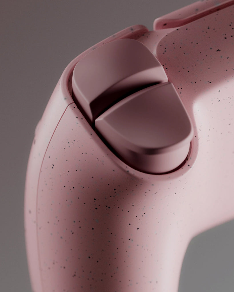 Dark Speckled Pink Plastic PBR Texture - Example Scene Visualization | Superellipse