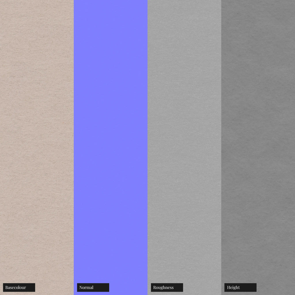 Kitakata Japanese Washi Paper PBR Texture - Example Scene Visualization | Superellipse