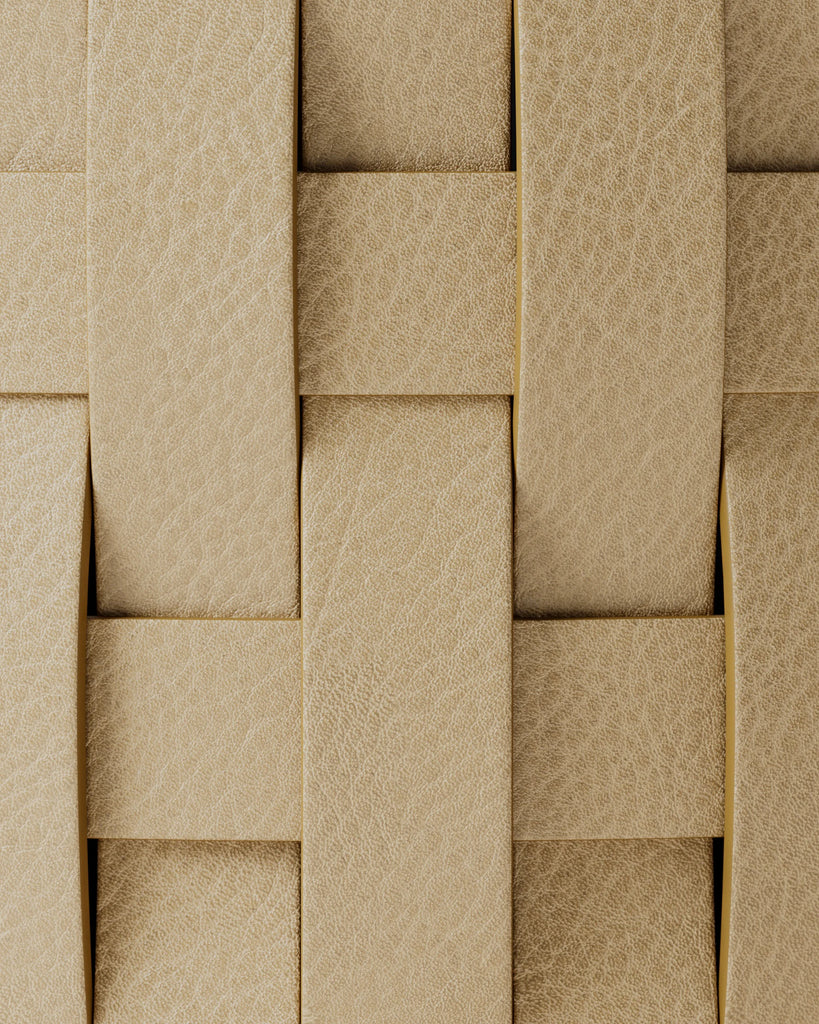 Brulee Pebbled Full Grain Leather PBR Texture - Example Scene Visualization | Superellipse