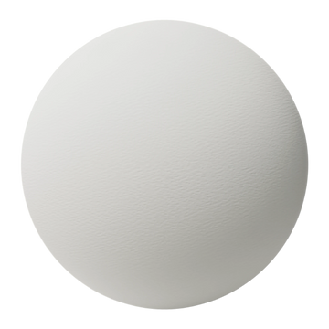 Strathmore Grandee White Textured Paper PBR Texture - Sphere Swatch Preview | Superellipse