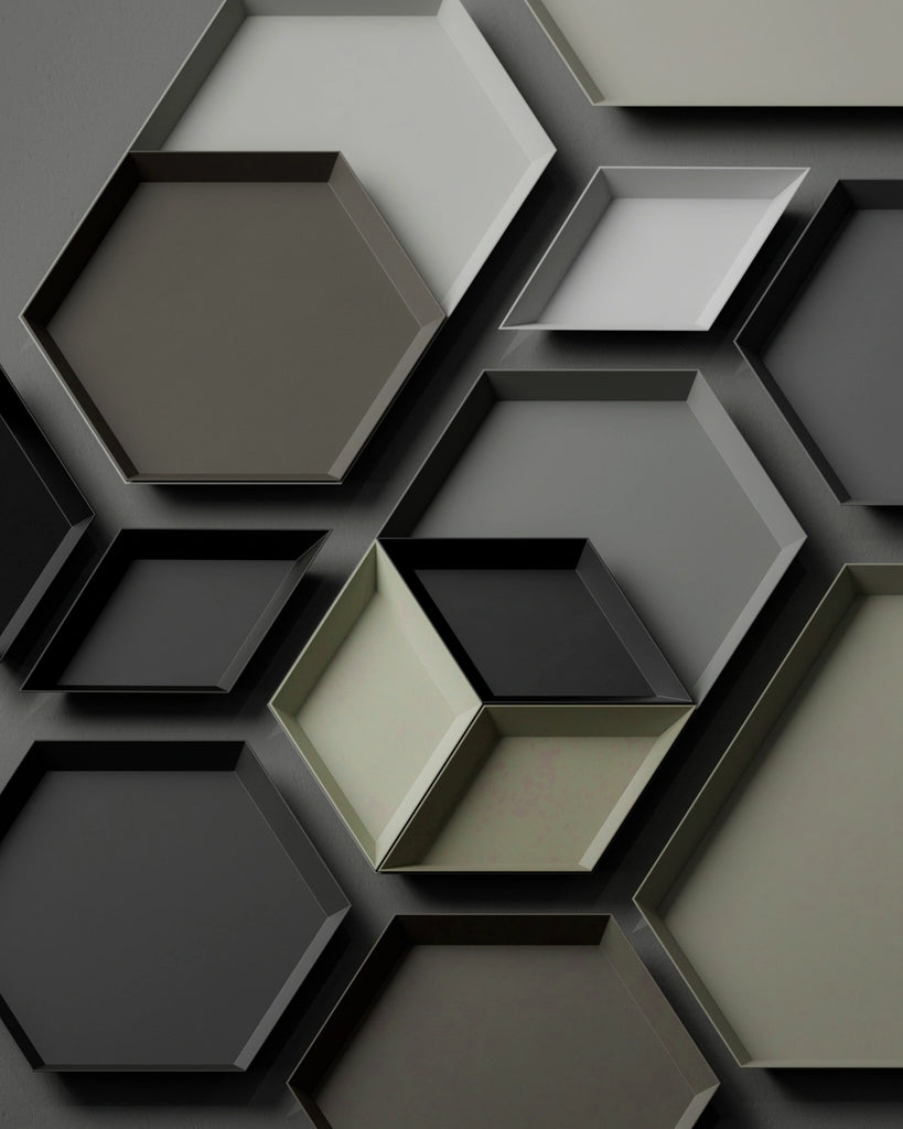 VDI 12 Molded Black Plastic PBR Texture - Example Scene Visualization | Superellipse