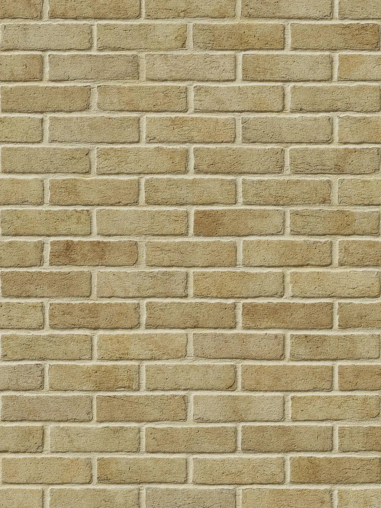 Victorian London Yellow Brick Running Bond PBR Texture - Example Scene Visualization | Superellipse