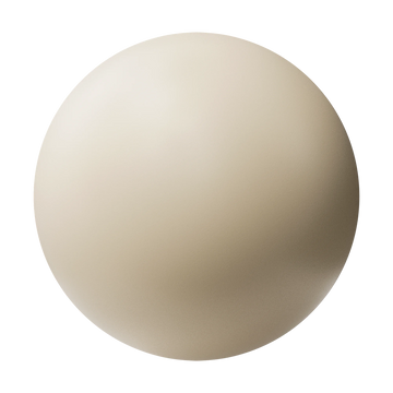 Muted Beige Powdercoated Aluminium Metal PBR Texture - Sphere Swatch Preview | Superellipse