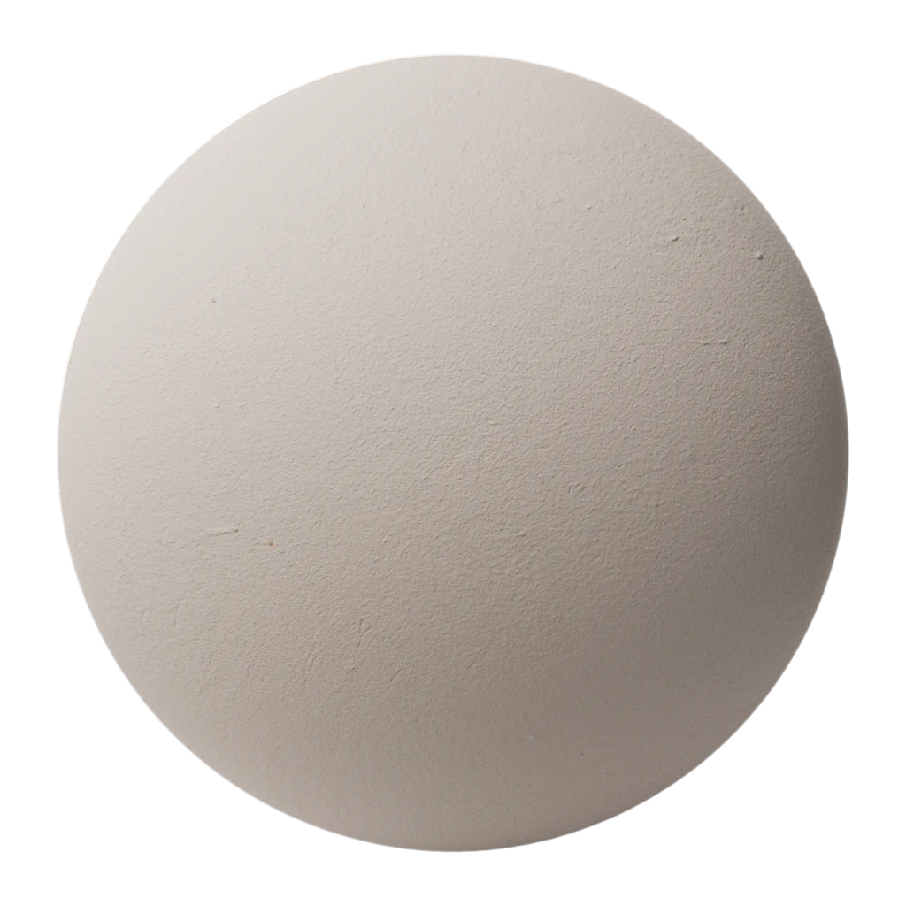 Mineral Based Clay Plaster PBR Texture - Sphere Swatch Preview | Superellipse