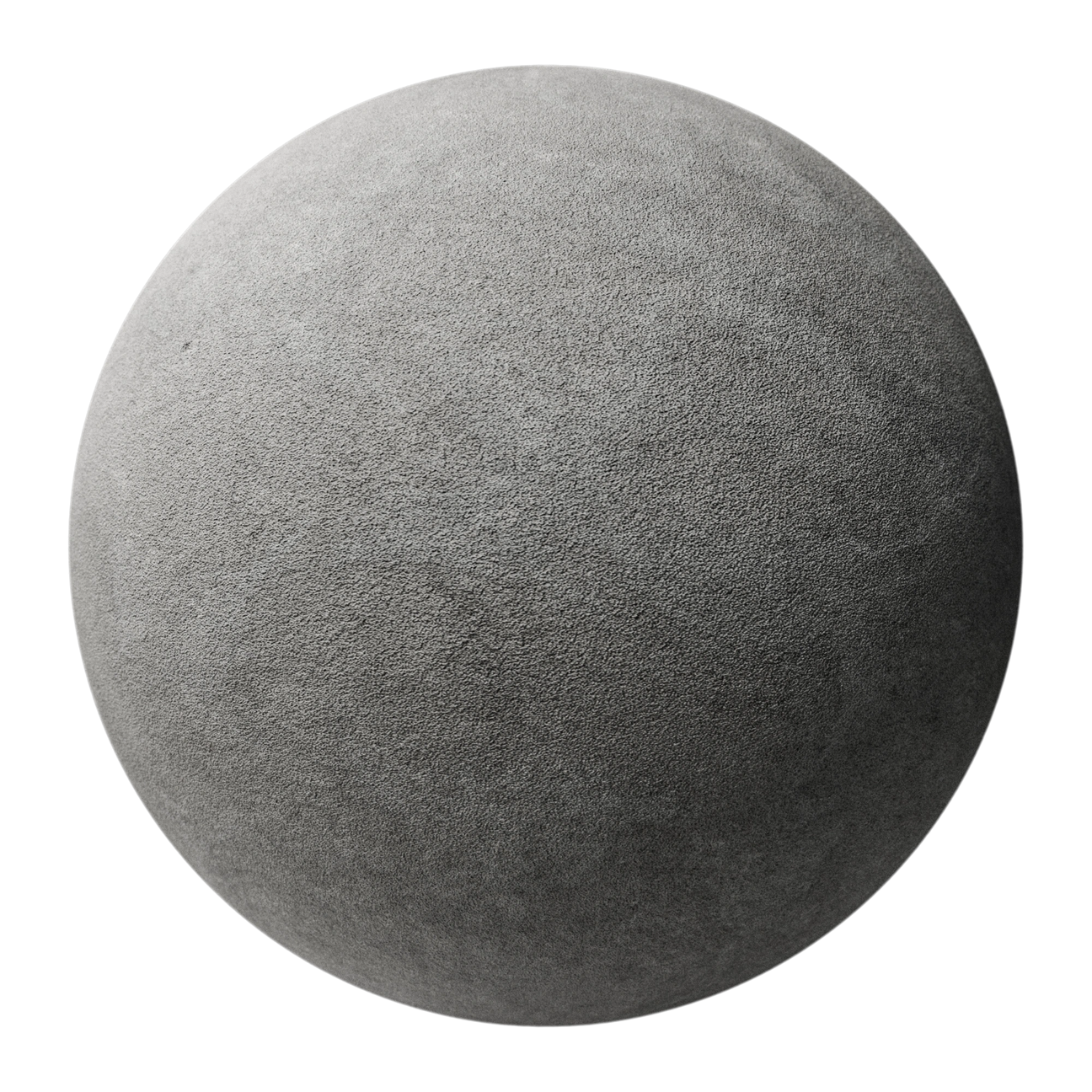 Portugal Grey Sandblasted Limestone PBR Texture - Sphere Swatch Preview | Superellipse