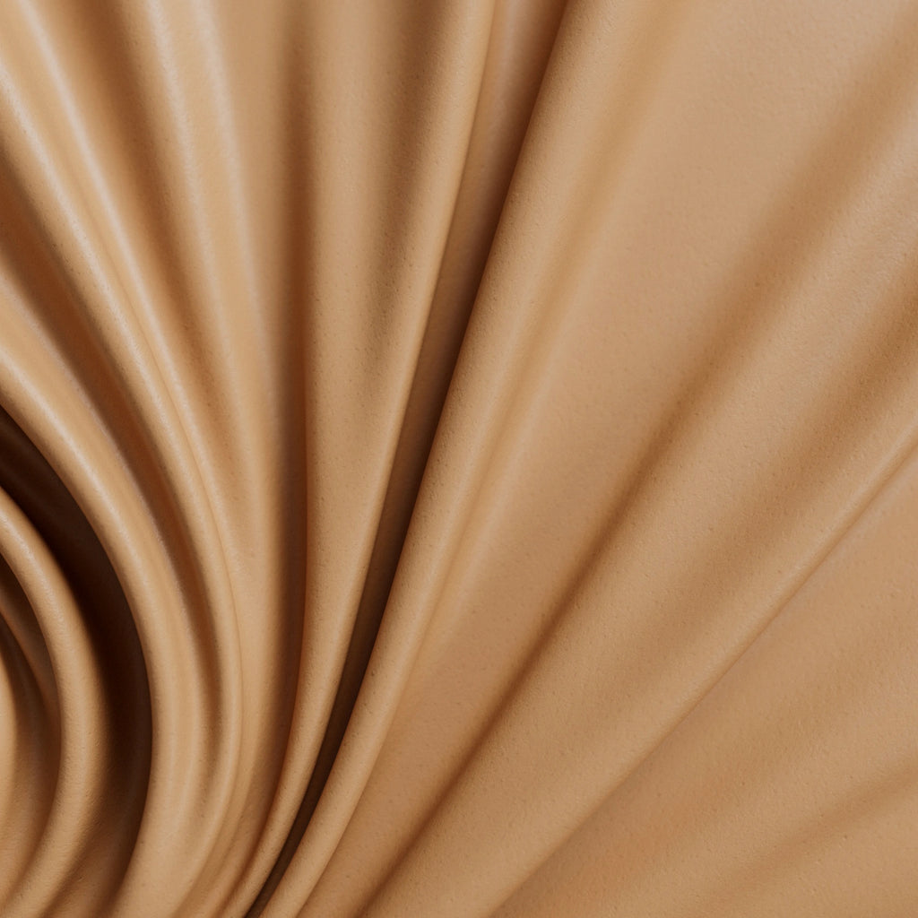 Tan Aniline Fine Grain Leather PBR Texture - Example Scene Visualization | Superellipse