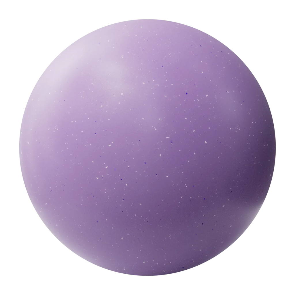 Heather Purple Terrazzo Plastic Small PBR Texture - Sphere Swatch Preview | Superellipse