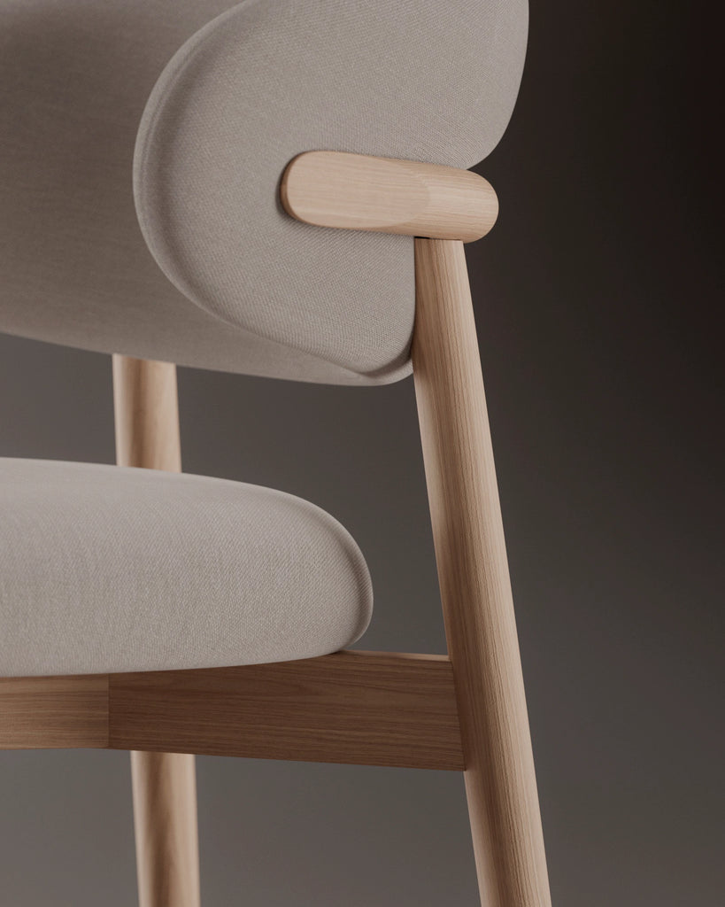 Cherry Crown Cut Veneer Wood PBR Texture - Example Scene Visualization | Superellipse