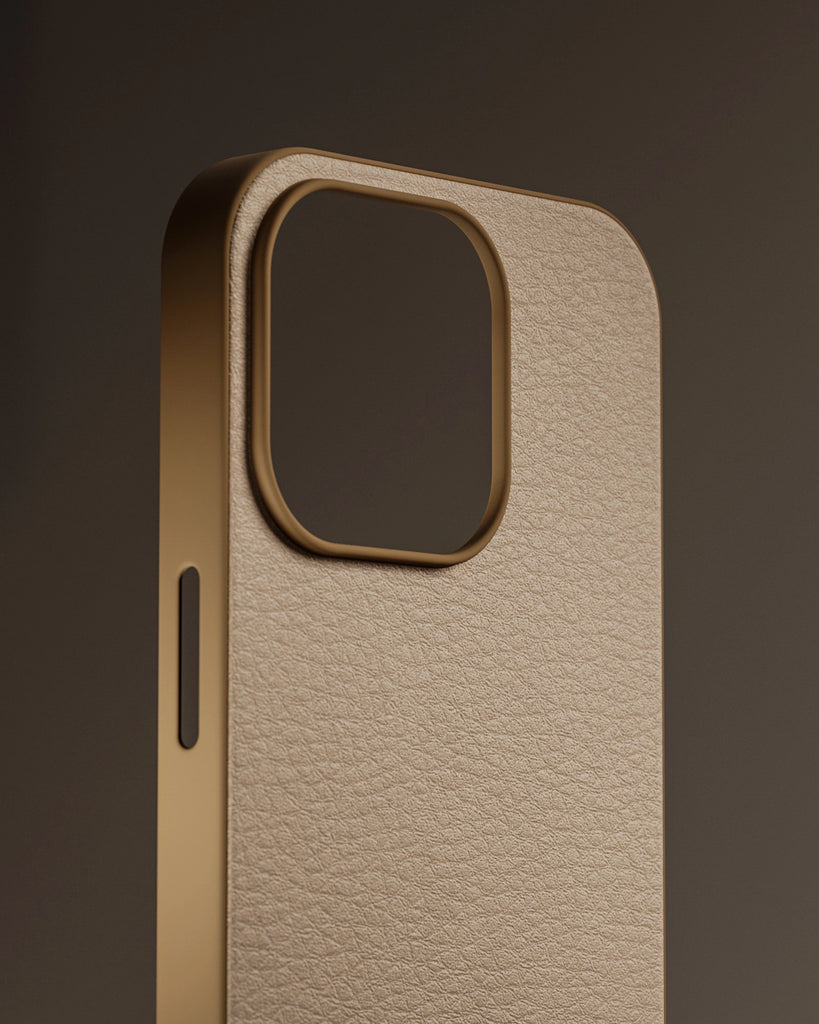 Mycelium Leather Large Grain Terra Brown PBR Texture - Example Scene Visualization | Superellipse