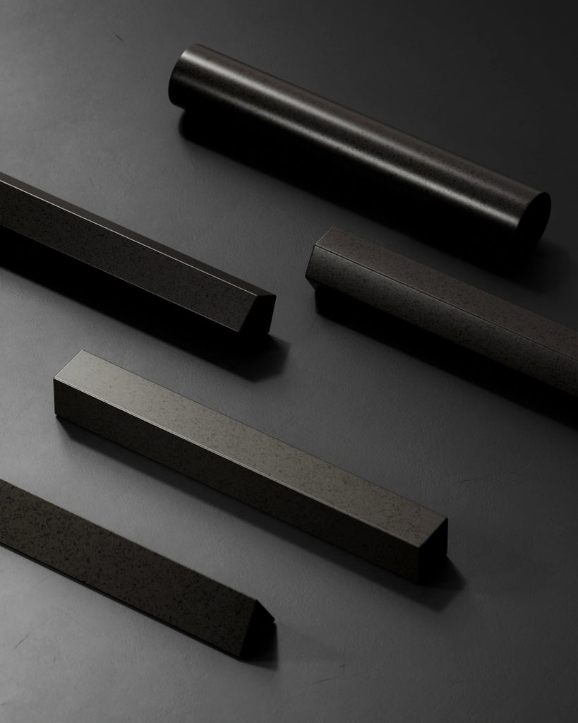 Gunmetal Metallic Flaked Plastic PBR Texture - Example Scene Visualization | Superellipse