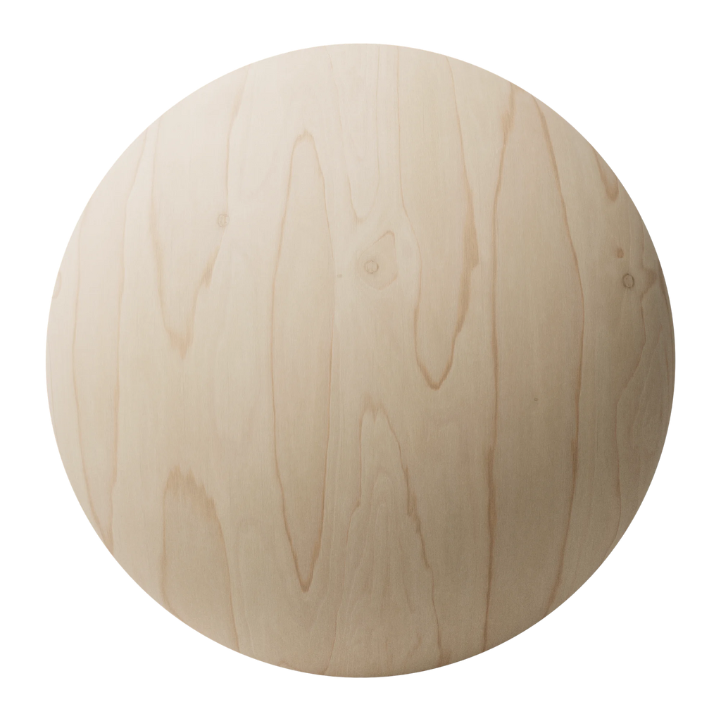 Plywood Wood Veneer 02 PBR Texture - Sphere Swatch Preview | Superellipse