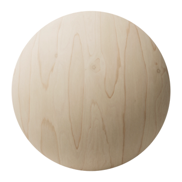 Plywood Wood Veneer 02 PBR Texture - Sphere Swatch Preview | Superellipse