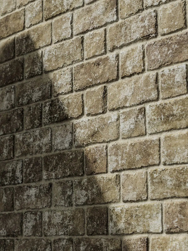 Reclaimed Edwardian Brick Flemish Bond PBR Texture - Example Scene Visualization | Superellipse