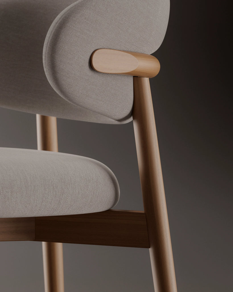 Walnut Rift Sawn Veneer Oiled Finish PBR Texture - Example Scene Visualization | Superellipse