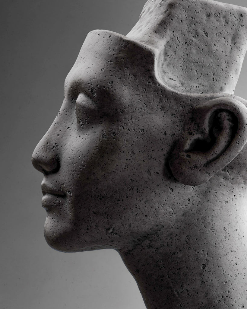 Dark Soapstone Pitted PBR Texture - Example Scene Visualization | Superellipse