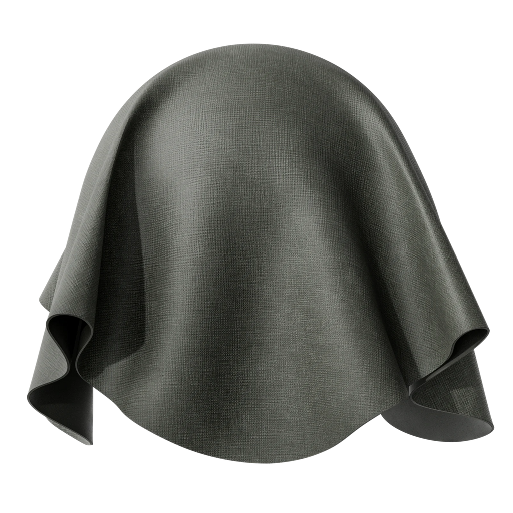 Faux Leather Saffiano Grain PBR Texture - Sphere Swatch Preview | Superellipse