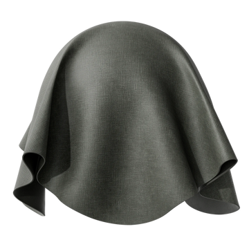 Faux Leather Saffiano Grain PBR Texture - Sphere Swatch Preview | Superellipse