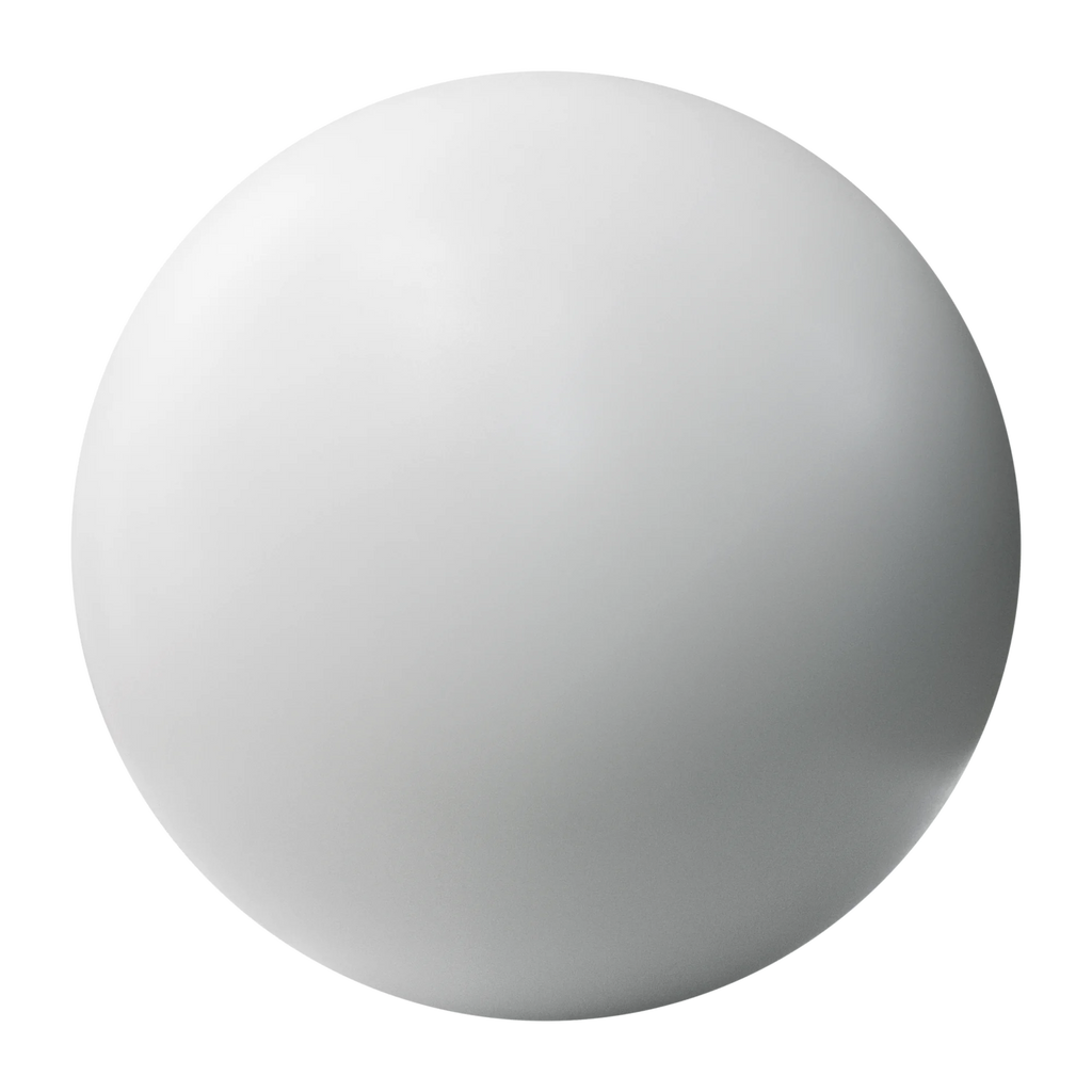 Off White Lightly Worn Plastic PBR Texture - Sphere Swatch Preview | Superellipse