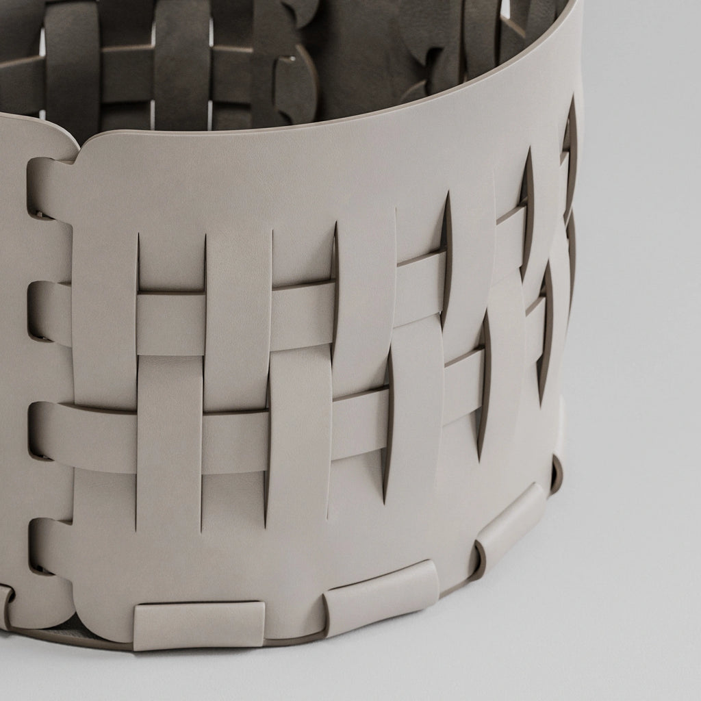 Bespoke Sandstone Natural Leather PBR Texture - Example Scene Visualization | Superellipse