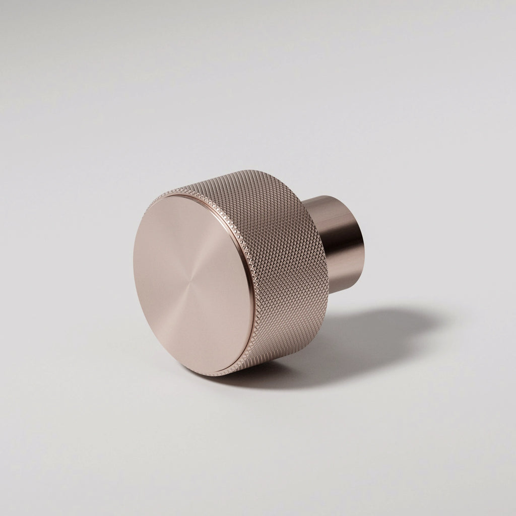 Diamond Concave Knurled Copper Metal PBR Texture - Example Scene Visualization | Superellipse