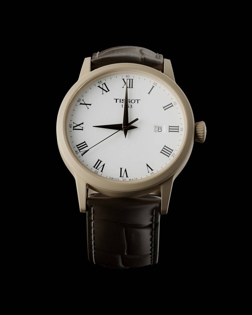 Muted Beige Powdercoated Aluminium Metal PBR Texture - Example Scene Visualization | Superellipse