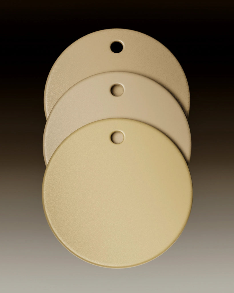 Beige Metallic Flaked Plastic PBR Texture - Example Scene Visualization | Superellipse