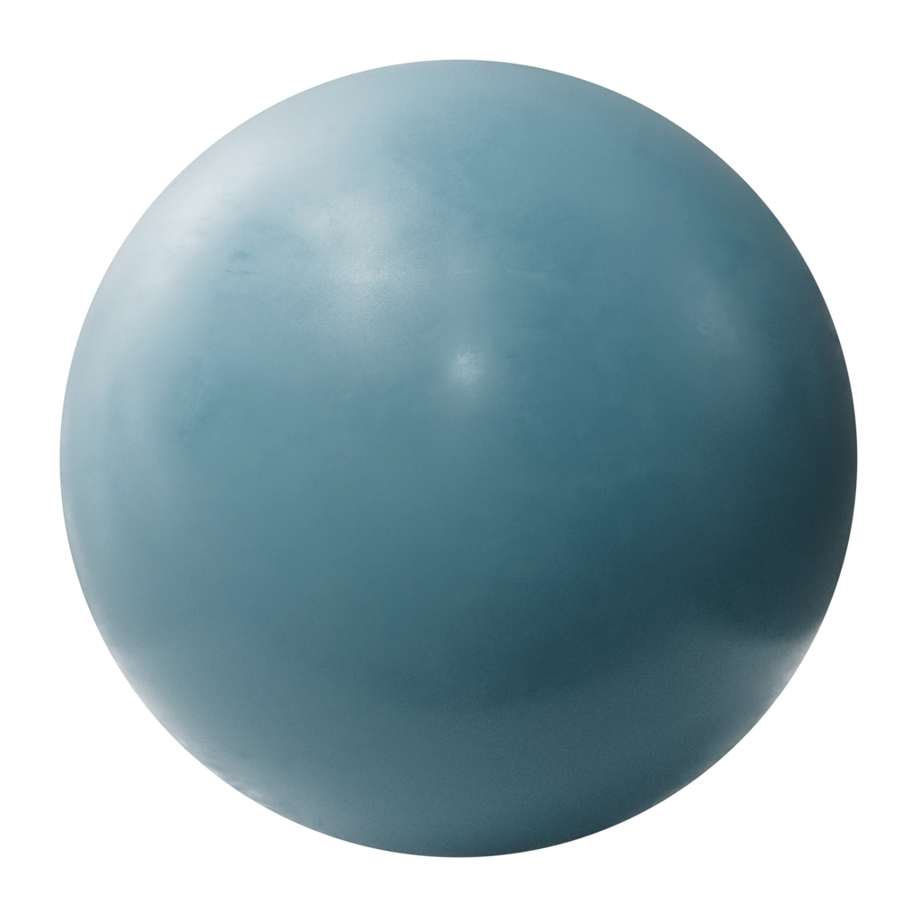 Sloe Blue Smudged Plastic PBR Texture - Sphere Swatch Preview | Superellipse