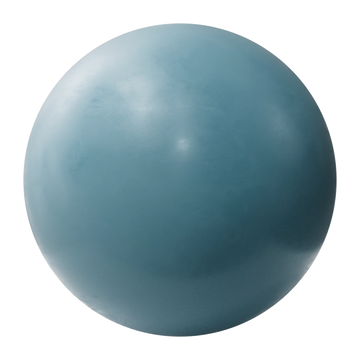 Sloe Blue Smudged Plastic PBR Texture - Sphere Swatch Preview | Superellipse