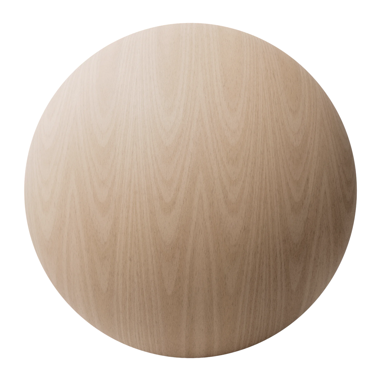 Beech Book Matched Veneer Wood PBR Texture - Sphere Swatch Preview | Superellipse