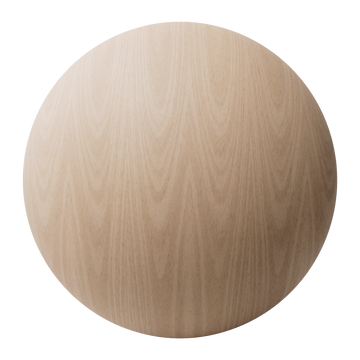 Beech Book Matched Veneer Wood PBR Texture - Sphere Swatch Preview | Superellipse