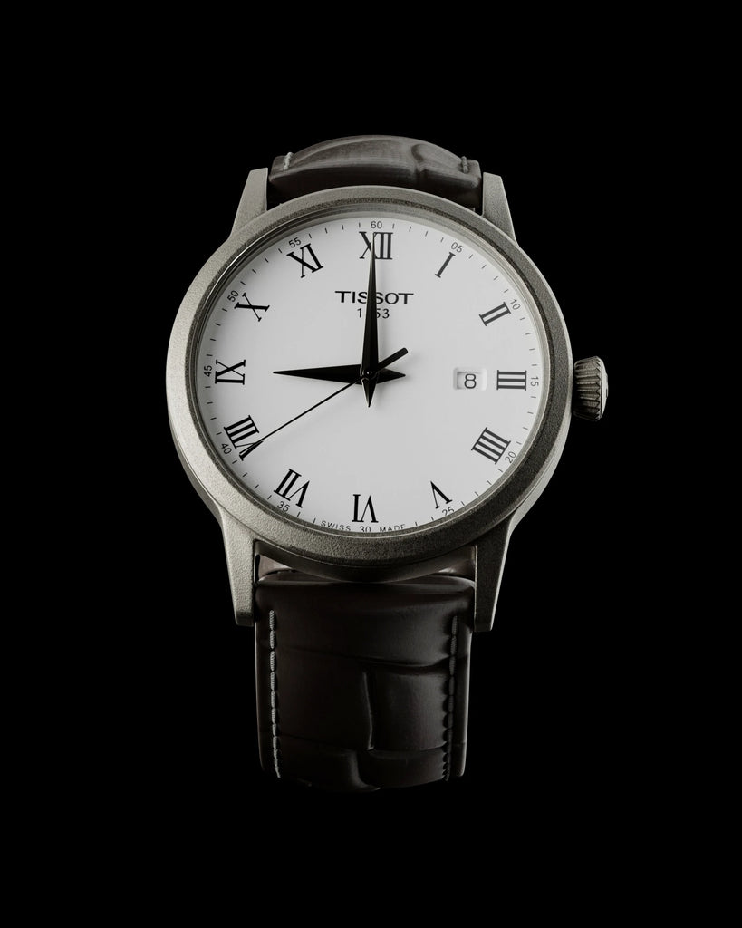 Sandblasted Matte Platinum Metal PBR Texture - Example Scene Visualization | Superellipse