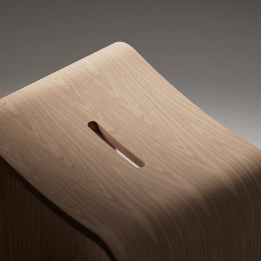 Cherry Book Matched Veneer Wood PBR Texture - Example Scene Visualization | Superellipse