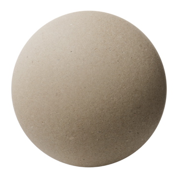 Recycled Kraft Chipboard Card PBR Texture - Sphere Swatch Preview | Superellipse