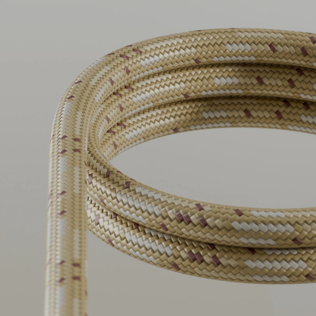 Sunset Sand Braided Cord PBR Texture - Example Scene Visualization | Superellipse