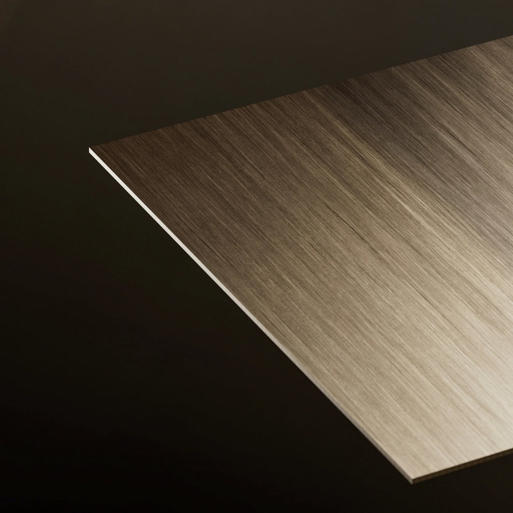 Artisan Oxidised Brushed Brass Metal PBR Texture - Example Scene Visualization | Superellipse
