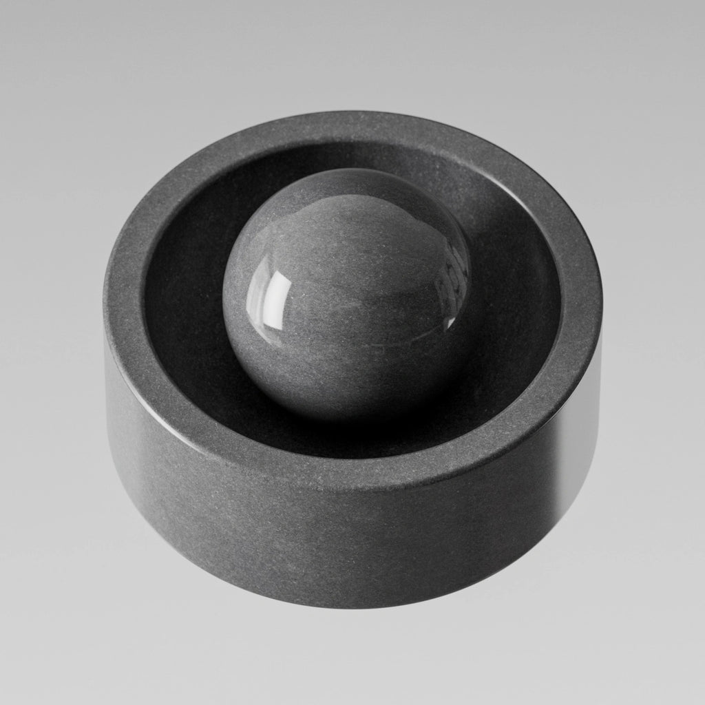 Basalt Stone Polished PBR Texture - Example Scene Visualization | Superellipse