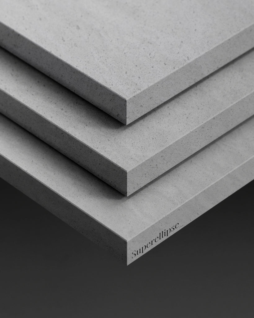 Arctic Grey Soapstone Pitted PBR Texture - Example Scene Visualization | Superellipse