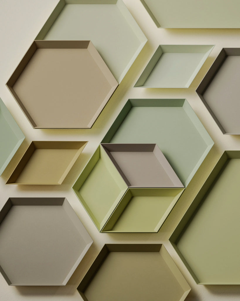 Tallow Beige Lightly Worn Plastic PBR Texture - Example Scene Visualization | Superellipse