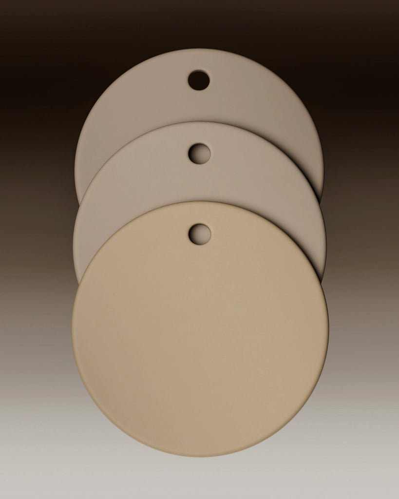 Tan Beige Matte Finish Plastic PBR Texture - Example Scene Visualization | Superellipse