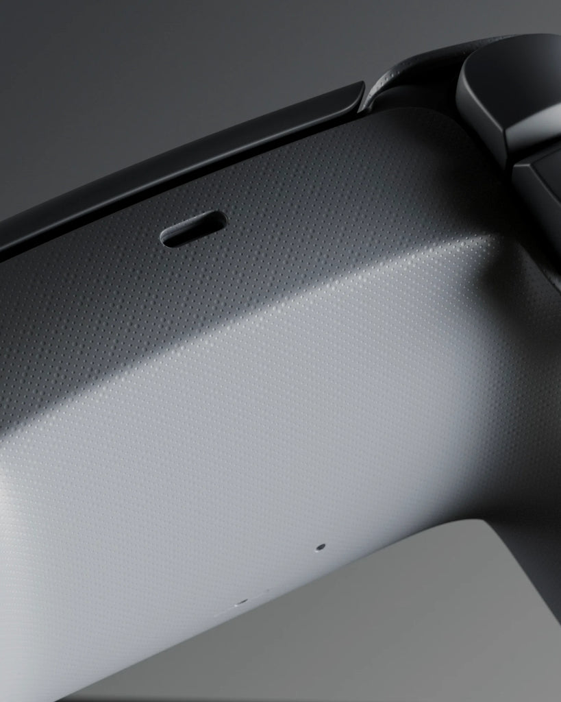 Asymmetric Circle Grid Textured Plastic PBR Texture - Example Scene Visualization | Superellipse